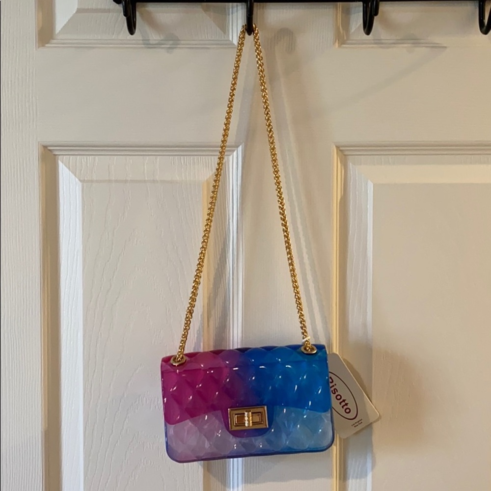 Risotto rainbow bubble purse